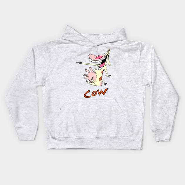 Cow Kids Hoodie by Nene_Bee